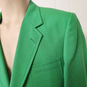 kelly green blazer 43R men's vintage preppy classic